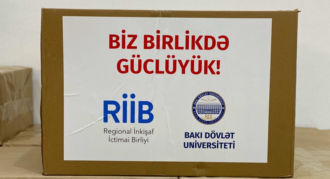 “Regional İnkişaf” İctimai Birliyi və Bakı Dövlət Universiteti birgə sosial aksiya keçirdi