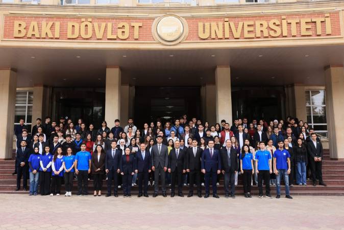 BDU-da “Qərbi Azərbaycan: Tarixin izi ilə” layihəsi çərçivəsində infosessiya keçirilib