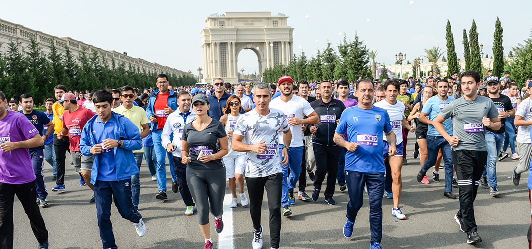 Heydər Əliyev Fondunun təşəbbüsü ilə “Gəncə Marafonu - 2017” keçirilib