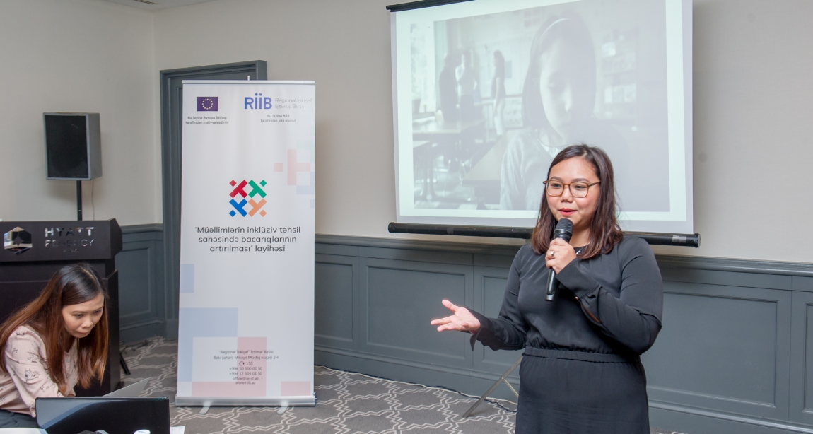 RİİB müəllimlərin inklüziv təhsil sahəsində bacarıqlarının artırılmasına dair seminar keçirib