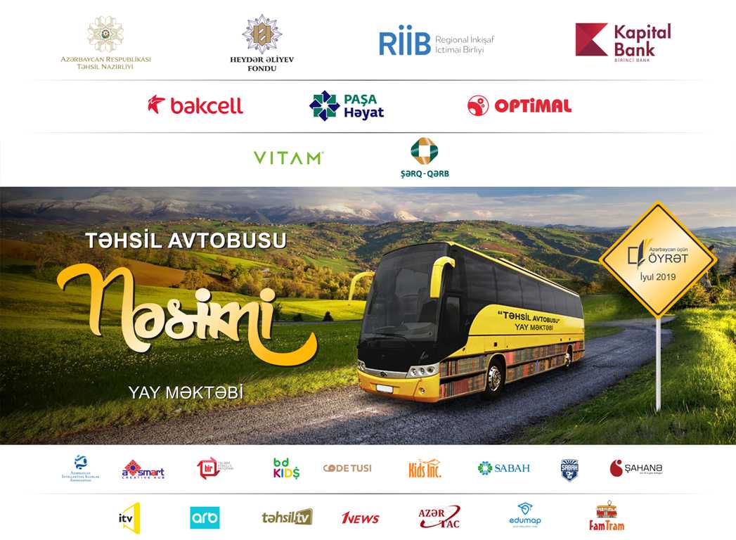 “Təhsil avtobusu-Nəsimi” yay məktəbi keçiriləcək