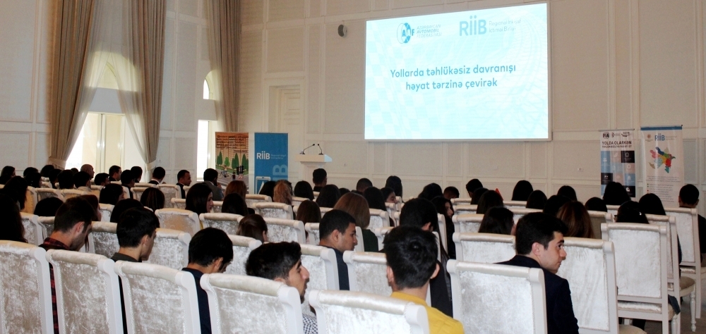 Gəncədə “Yollarda təhlükəsiz davranışı həyat tərzinə çevirək” adlı konfrans keçirilib