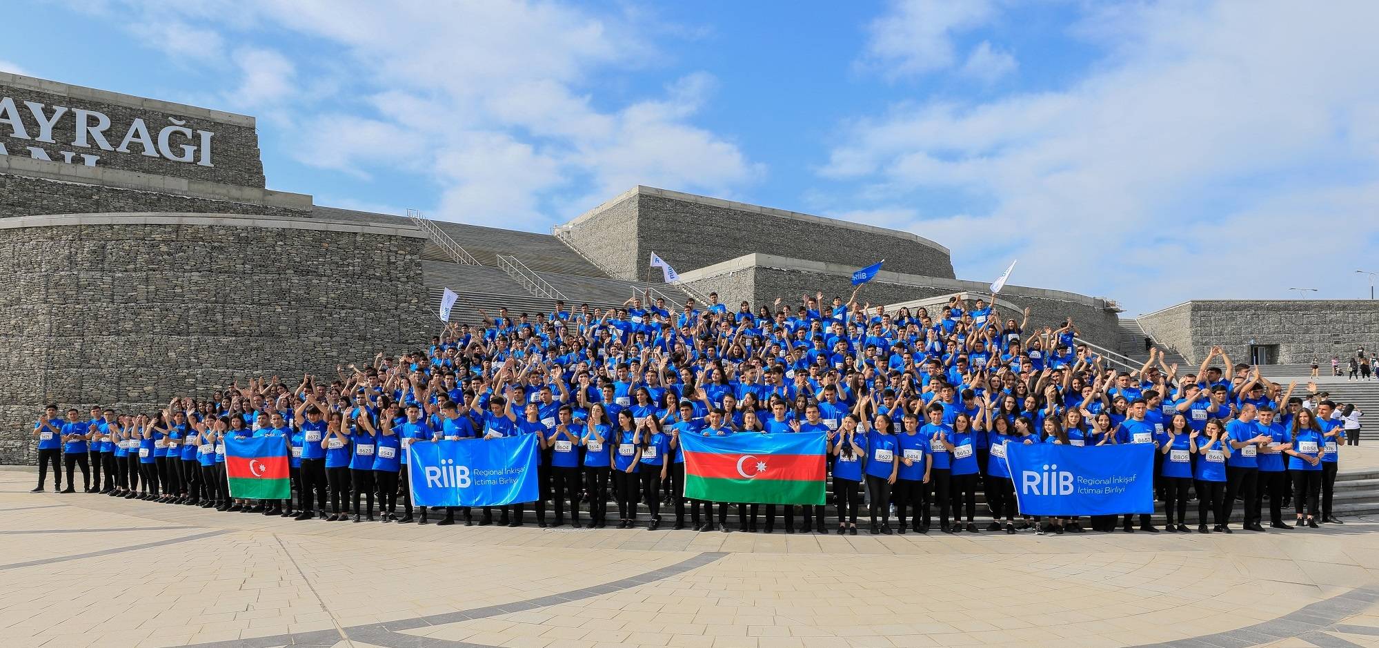 “Regional İnkişaf” İctimai Birliyinin 500 könüllüsü "Bakı Marafonu-2022”də