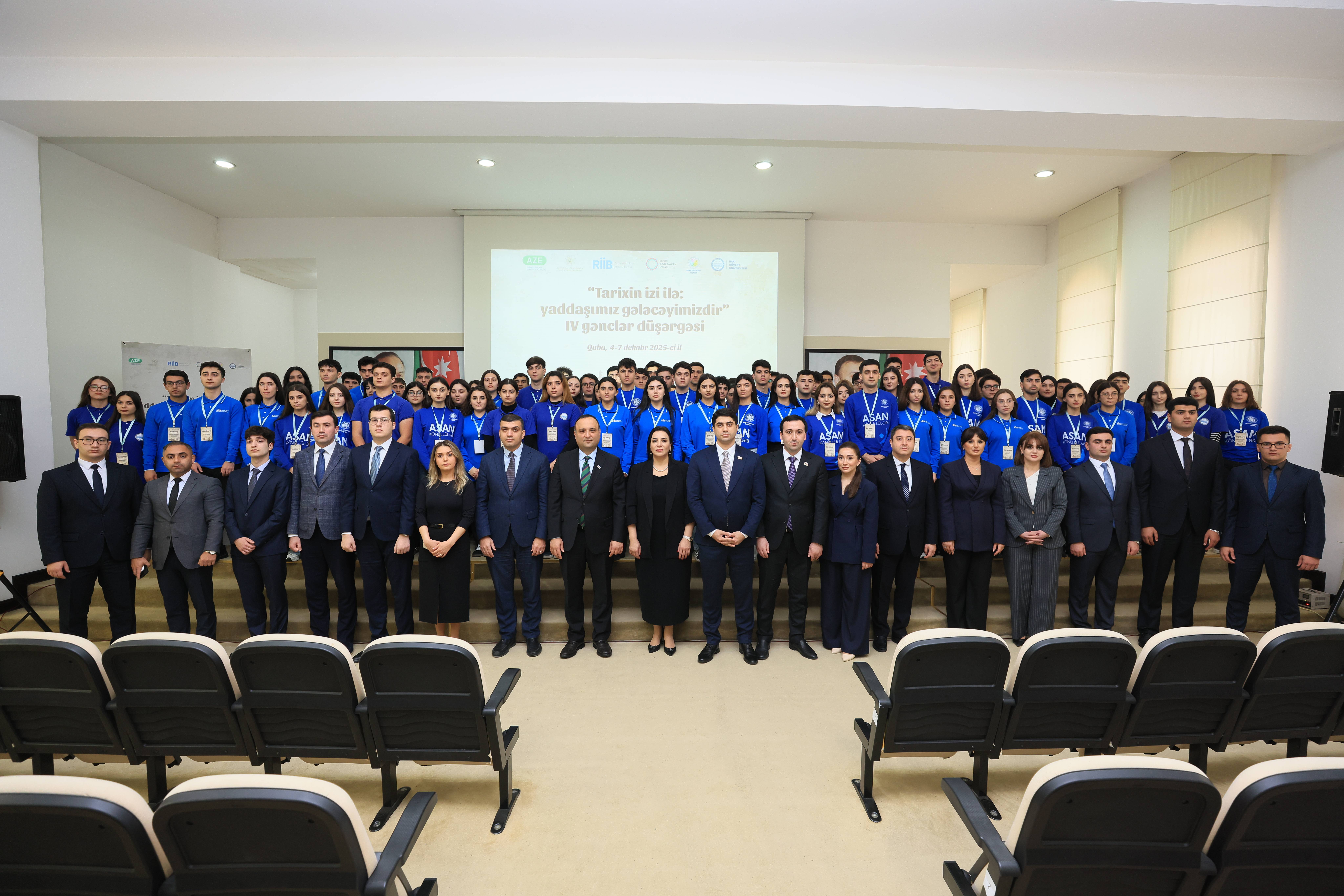 “Tarixin izi ilə: yaddaşımız gələcəyimizdir” IV gənclər düşərgəsinin açılışı olub