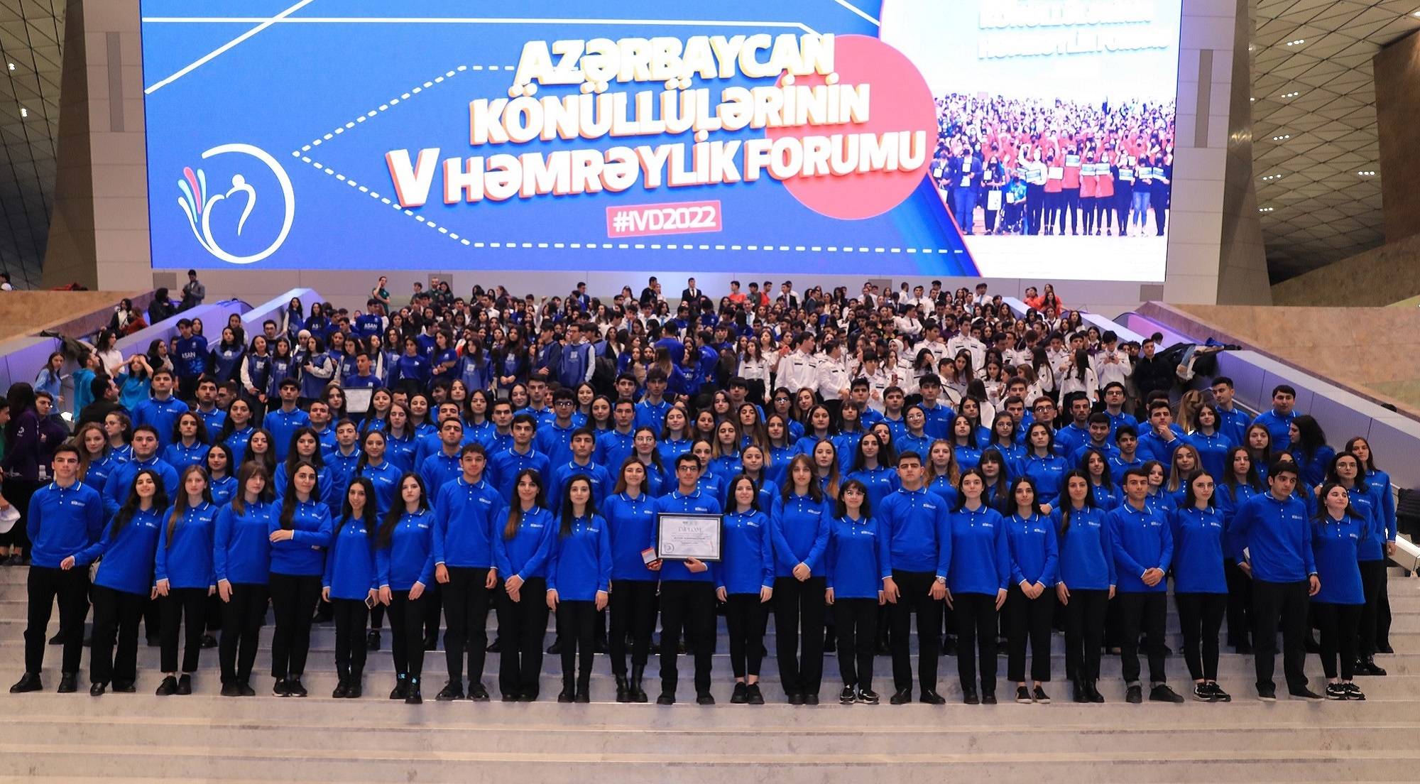 “Regional İnkişaf” İctimai Birliyinin könüllüləri Azərbaycan Könüllülərinin V Həmrəylik Forumunda iştirak edib