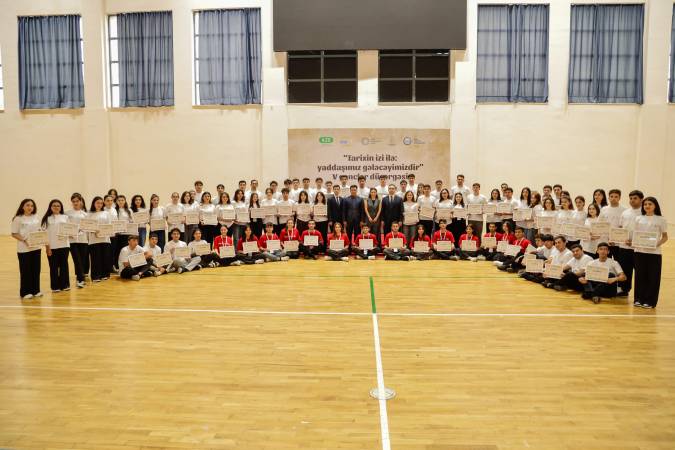 “Tarixin izi ilə: yaddaşımız gələcəyimizdir” V gənclər düşərgəsi başa çatıb