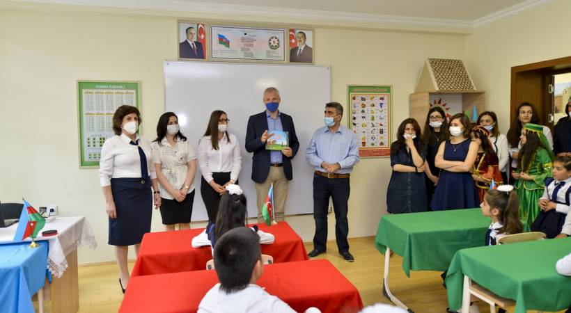 Avropa İttifaqının Azərbaycandakı nümayəndəliyinin rəhbərliyi və KİV nümayəndələri inklüziv təhsil layihəsinin icrasının nəticələri barədə məlumatlandırılıb