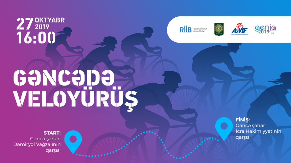 Gəncə şəhərində velosiped yürüşü keçiriləcək