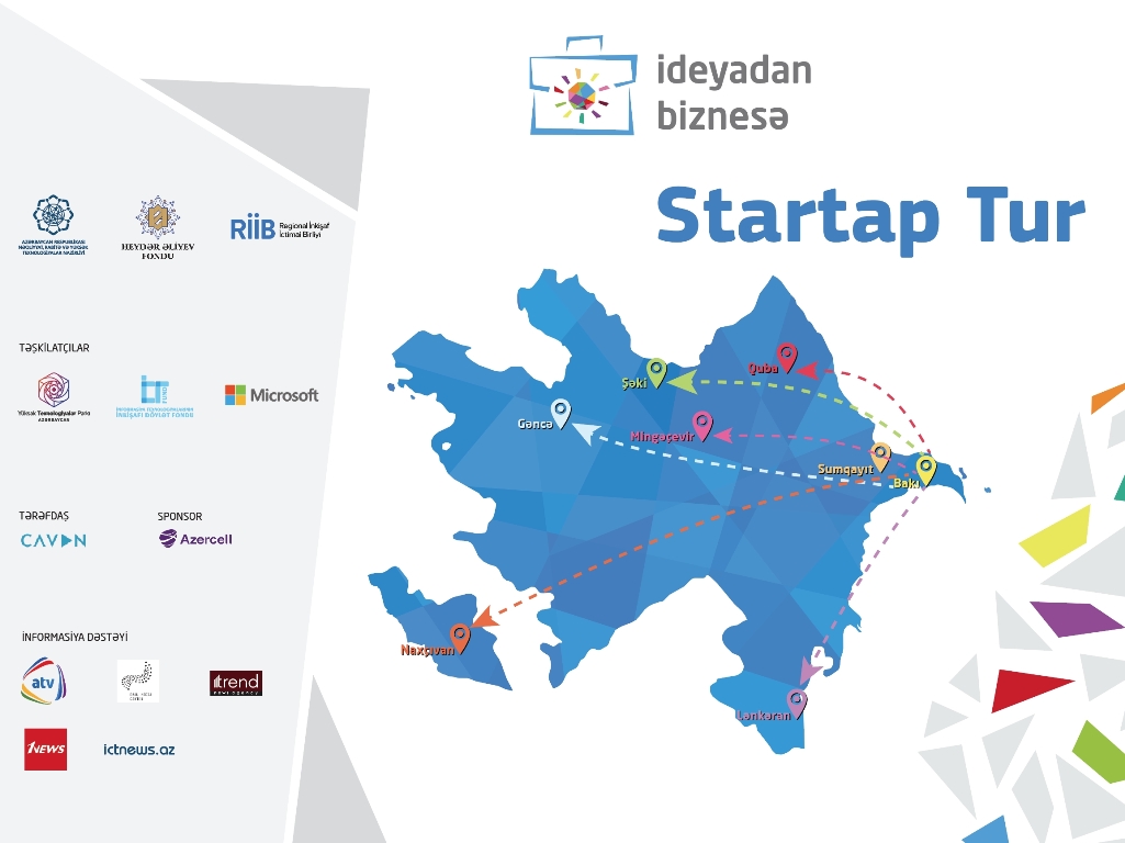 Bakı və regionlarda genişmiqyaslı startap turlarına start verilir