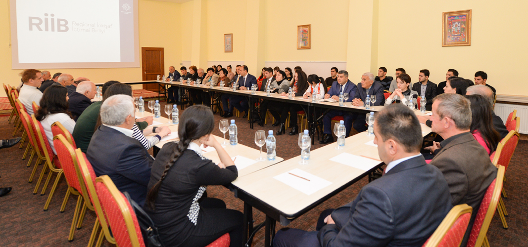 “Regional İnkişaf” İctimai Birliyinin Şəki Regional Mərkəzi yaradılıb